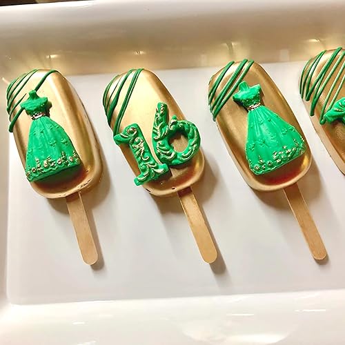 Miniatura 6 de Moldes de silicona para vestido de novia, falda de vestido de chocolate para hornear moldes para decoración de pasteles de boda, dulces, azúcar,