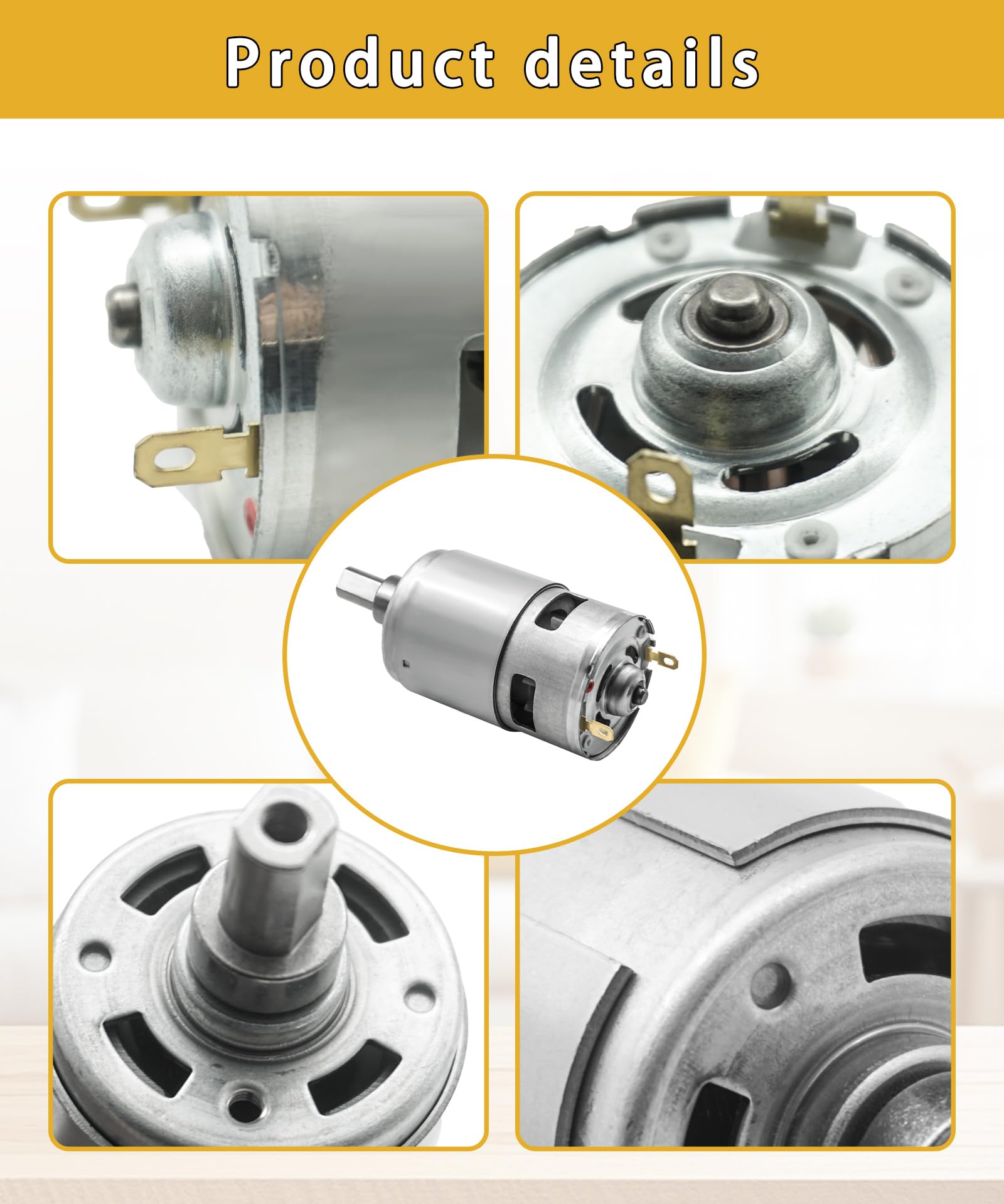 N433225 - Conjunto de motor de soplador | Compatible con sopladores de hojas DeWalt DCE100M1 DCE100B para sopladores de hojas Craftsman CMCBL0100B