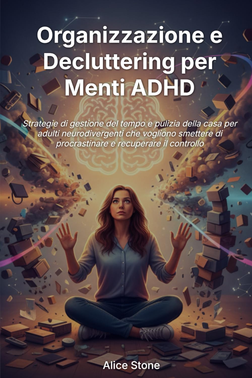 Organizzazione e Decluttering per Menti ADHD: Strategie di Gestione del Tempo e Pulizia della Casa per Adulti Neurodivergenti che Vogliono Smettere di Procrastinare e Recuperare il Controllo