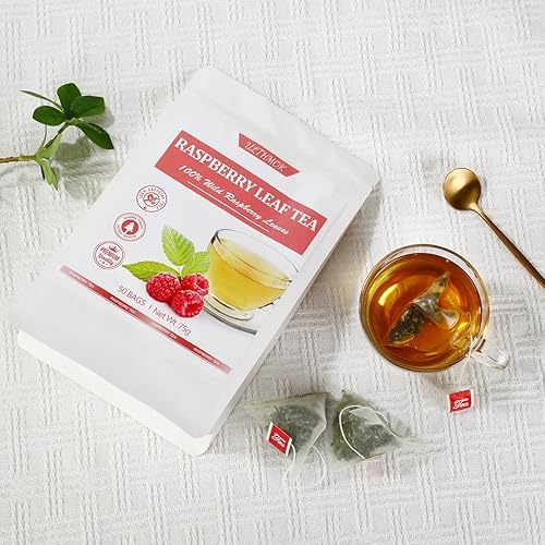 Miniatura 58 de Té prémium de hojas y raíces de diente de león, 50 bolsas de té/3.53 onzas, para la salud del hígado y los riñones, té de hierbas desintoxicante