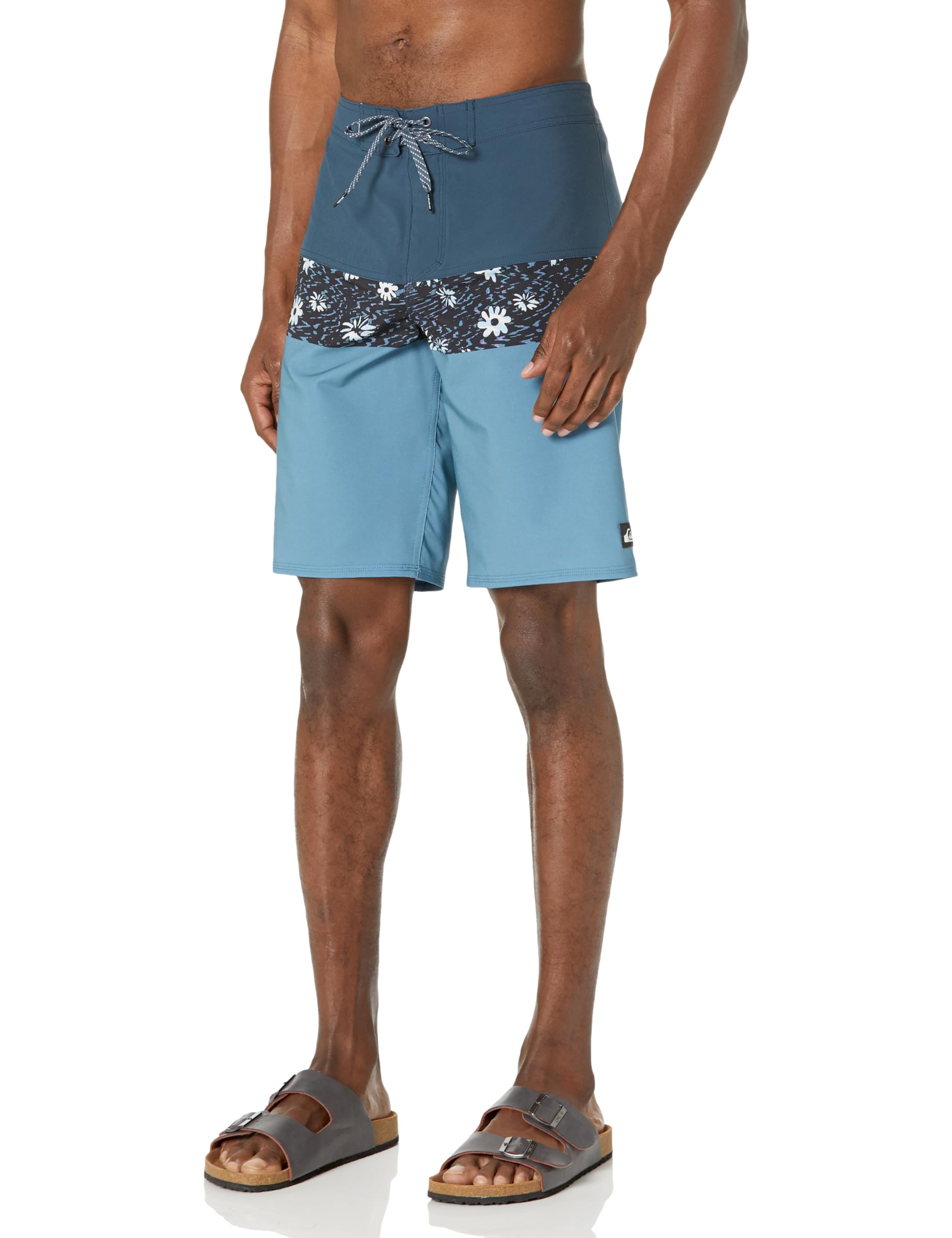 Quiksilver Men's Standard Surfsilk Panel 20 Boardshort Swim Trunk