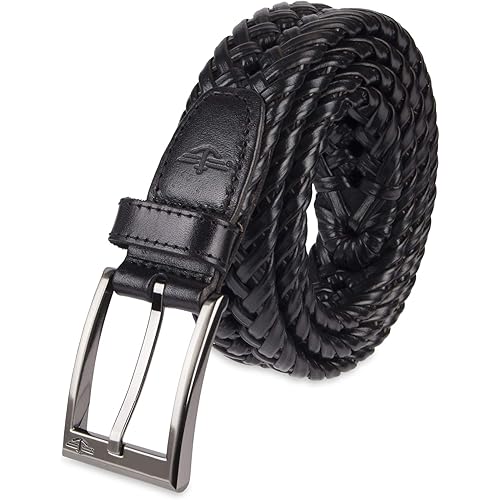 Dockers Men's Fully Adjustable Braided Belt