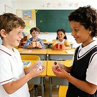Vista 3 de KINGYAO Squishies juguete blando 24 piezas, recuerdos de fiesta para niños, juguete blando Mochi, juguete moji para niños, mini juguetes Kawaii