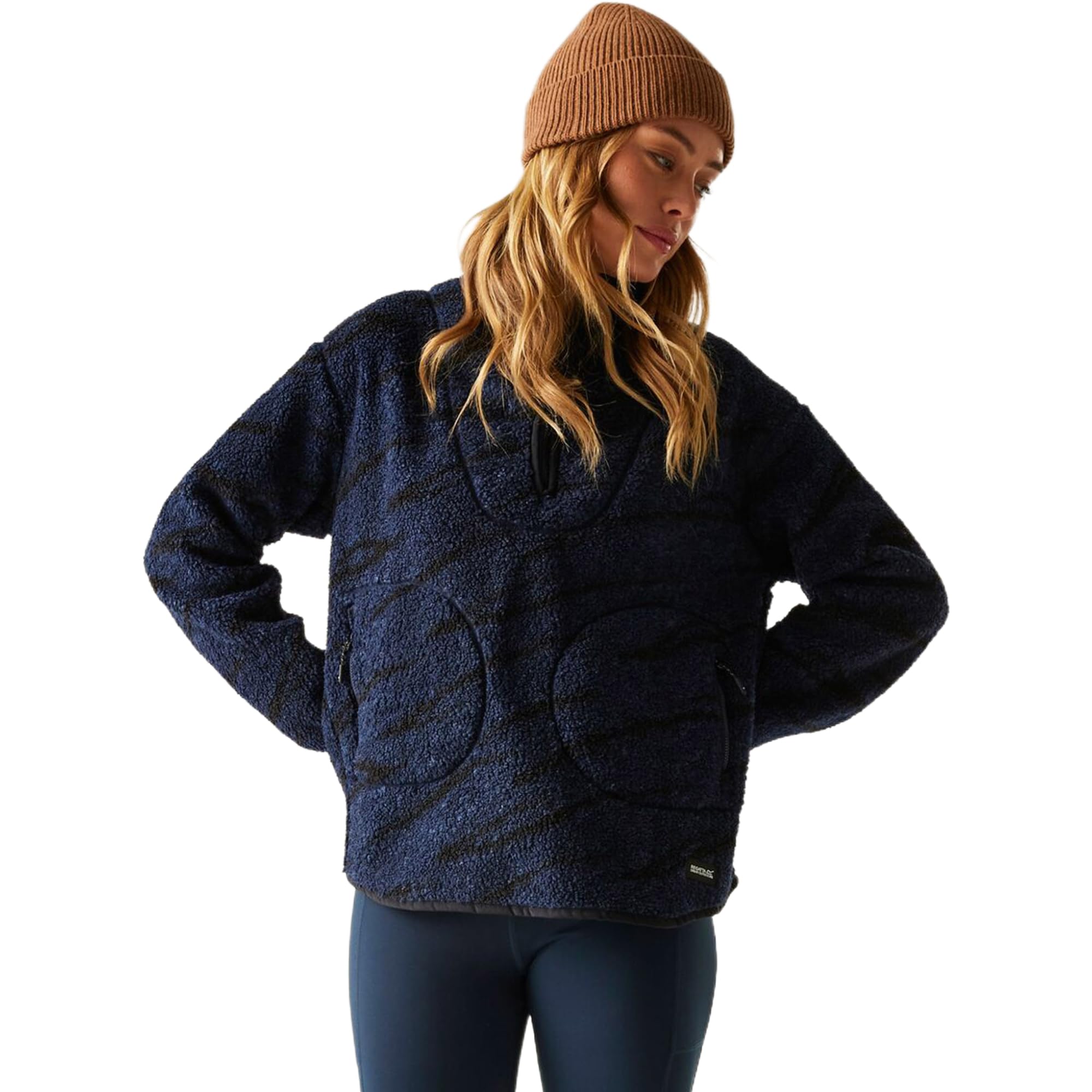 Regatta Womens Frankie Borg Half Zip Fleece