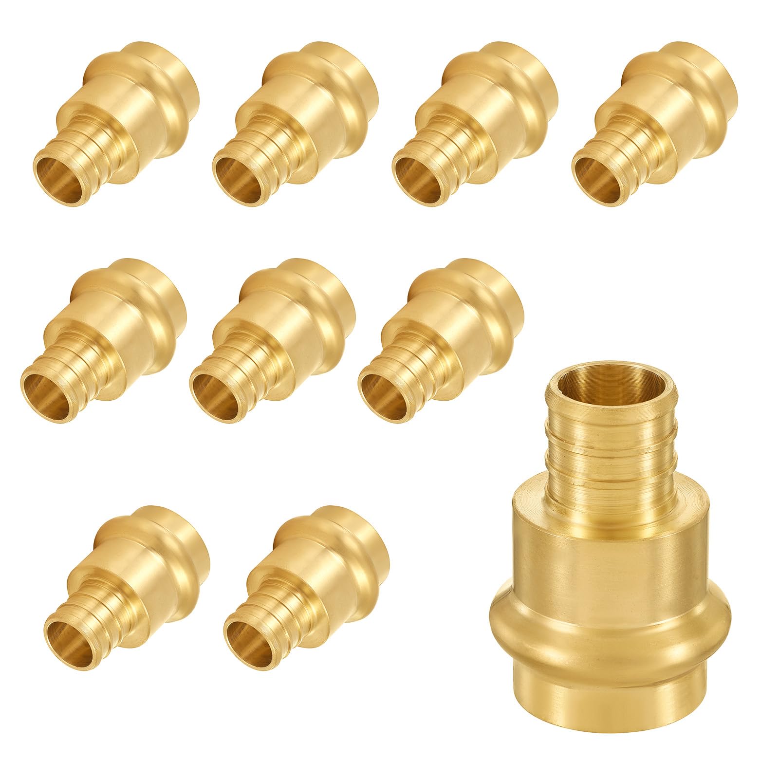 Raccord tuyau cuivre et Pex 1,9 cm laiton pour stopper les fuites
