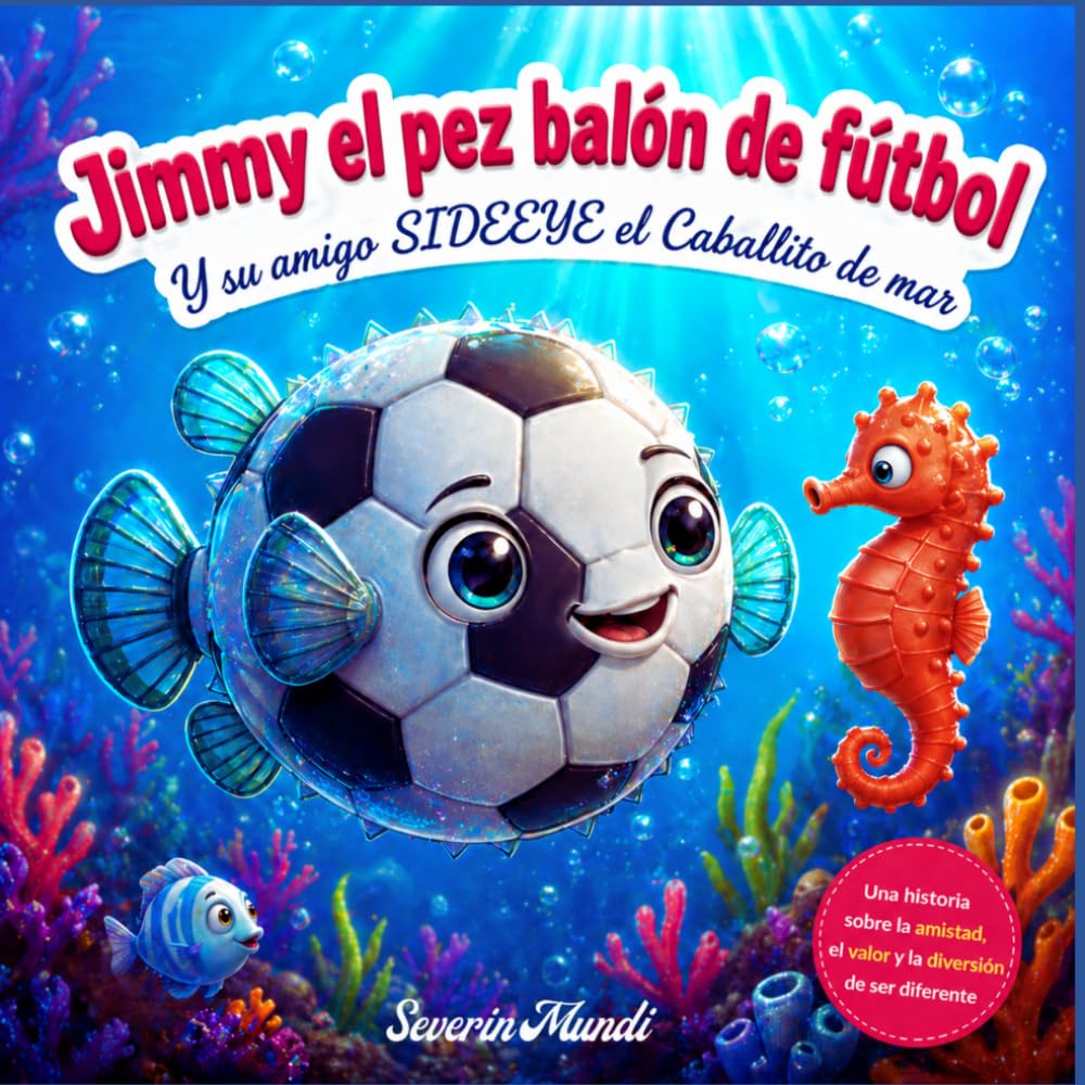 Jimmy el pez balón de fútbol: i su amigo Sideeye el caballito de mar