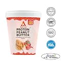 Alpha Labz Peanut Butter, Peanut Spread From Real Roasted Peanuts, Creamy Peanut Butter High Protein with 26g Protein | For Fitness & Health Conscious | Vegan Omega-3 & Prebiotic Fibre [1Kg, Strawberry with Mix Seeds] gallery image