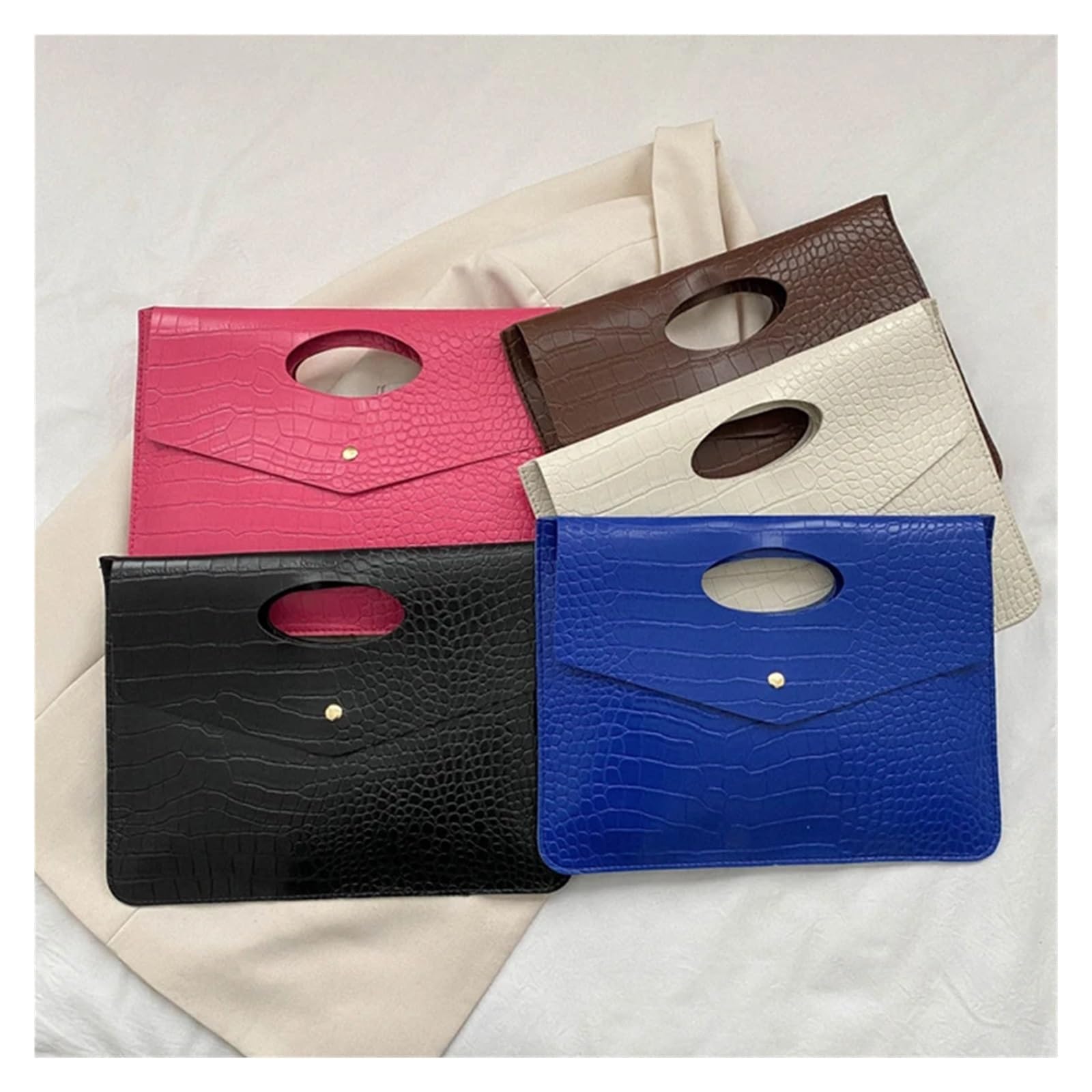 Borse da Sera da Donna Borsa a Tracolla da Donna, Borsa a Tracolla di Alta qualità for Donna, Borsa alla Moda, Pochette da Donna Grandi Adatta per Feste, Cerimonie, Matrimoni(White)