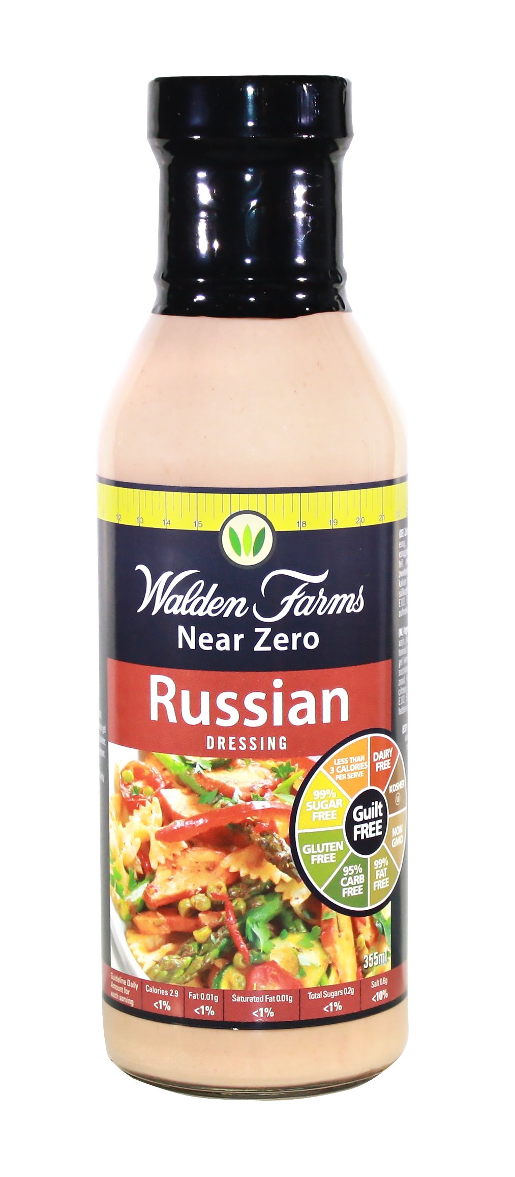 Walden Farms DRSSNG CF, Russian, 12 Fl Oz