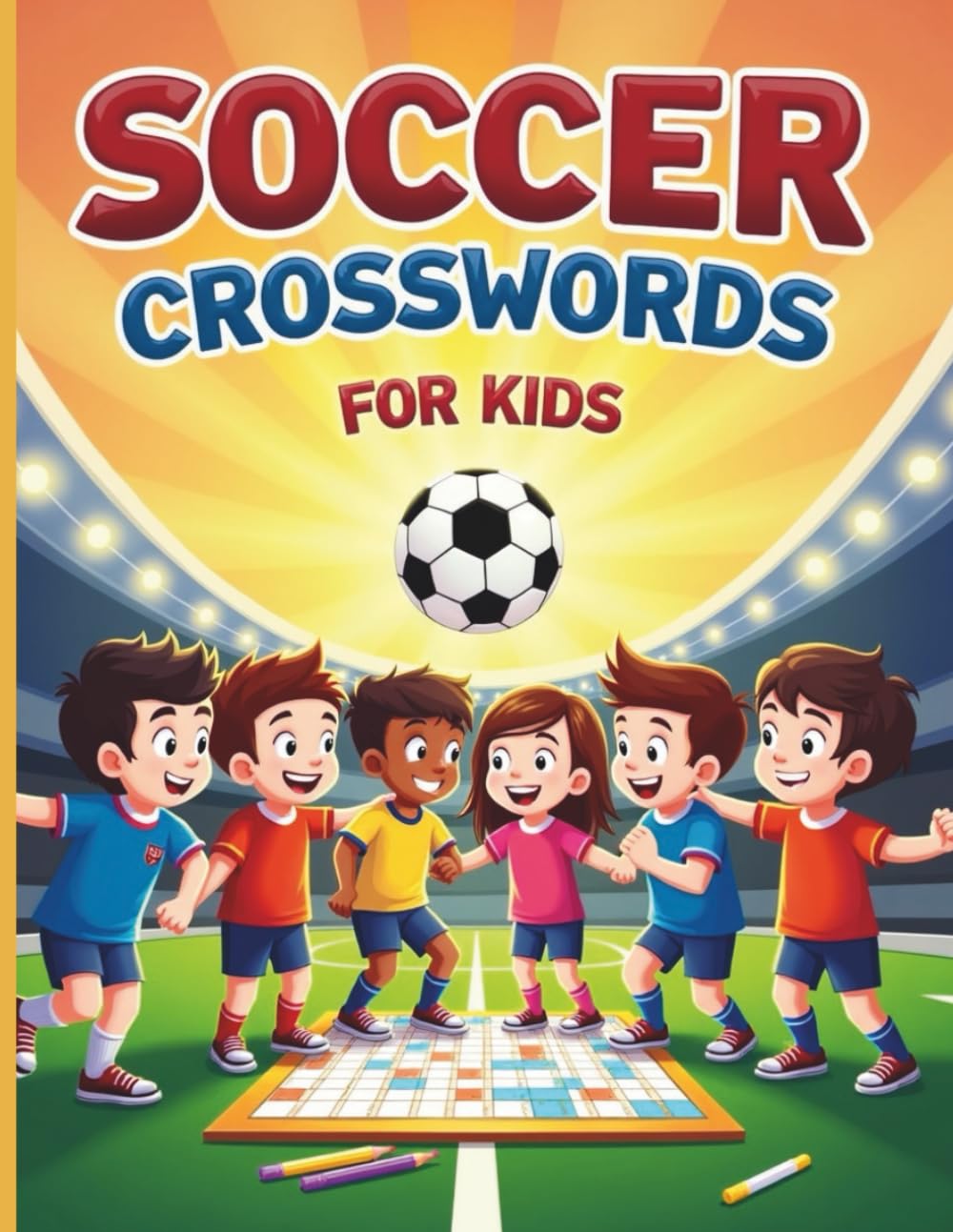 Soccer Crosswords for Kids: Fun and Educational Crossword Puzzles to Build Soccer Vocabulary and Thinking Skills for Kids Ages 6–10