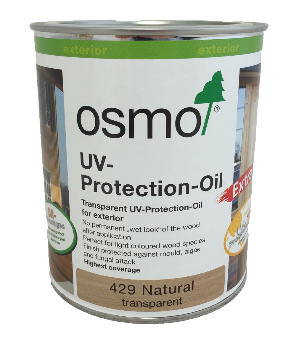 Osmo UV Protection Oil 429 Natural Extra (Exterior) 0.75ltr