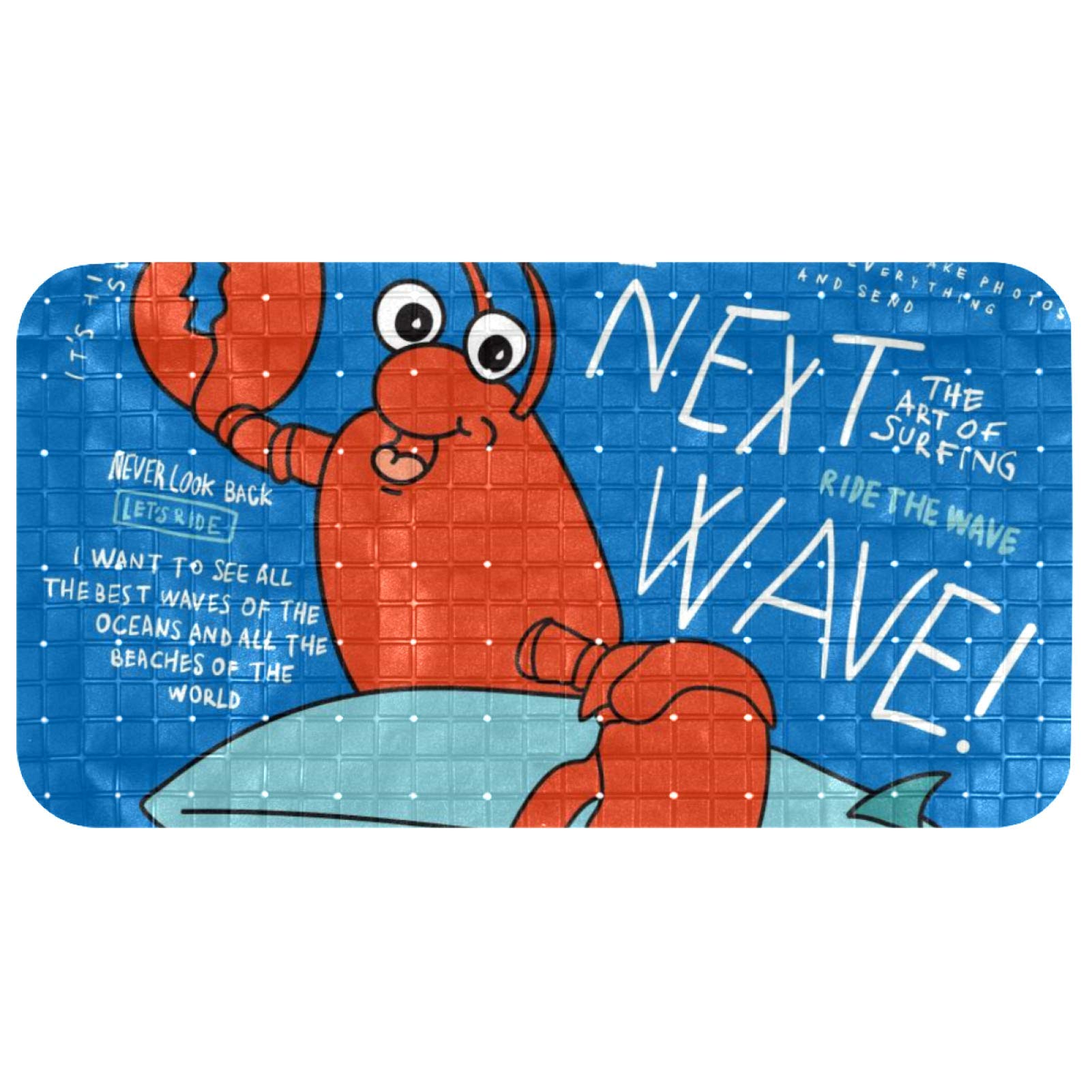Tapis de baignoire anti-glisse en PVC pour sécuriser le bain enfant