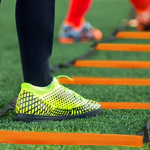 Miniatura 2 de Escalera de agilidad, resorte de acero, sensibilidad, mejora la coordinación, entrenamiento de velocidad, escaleras de ejercicio para niños