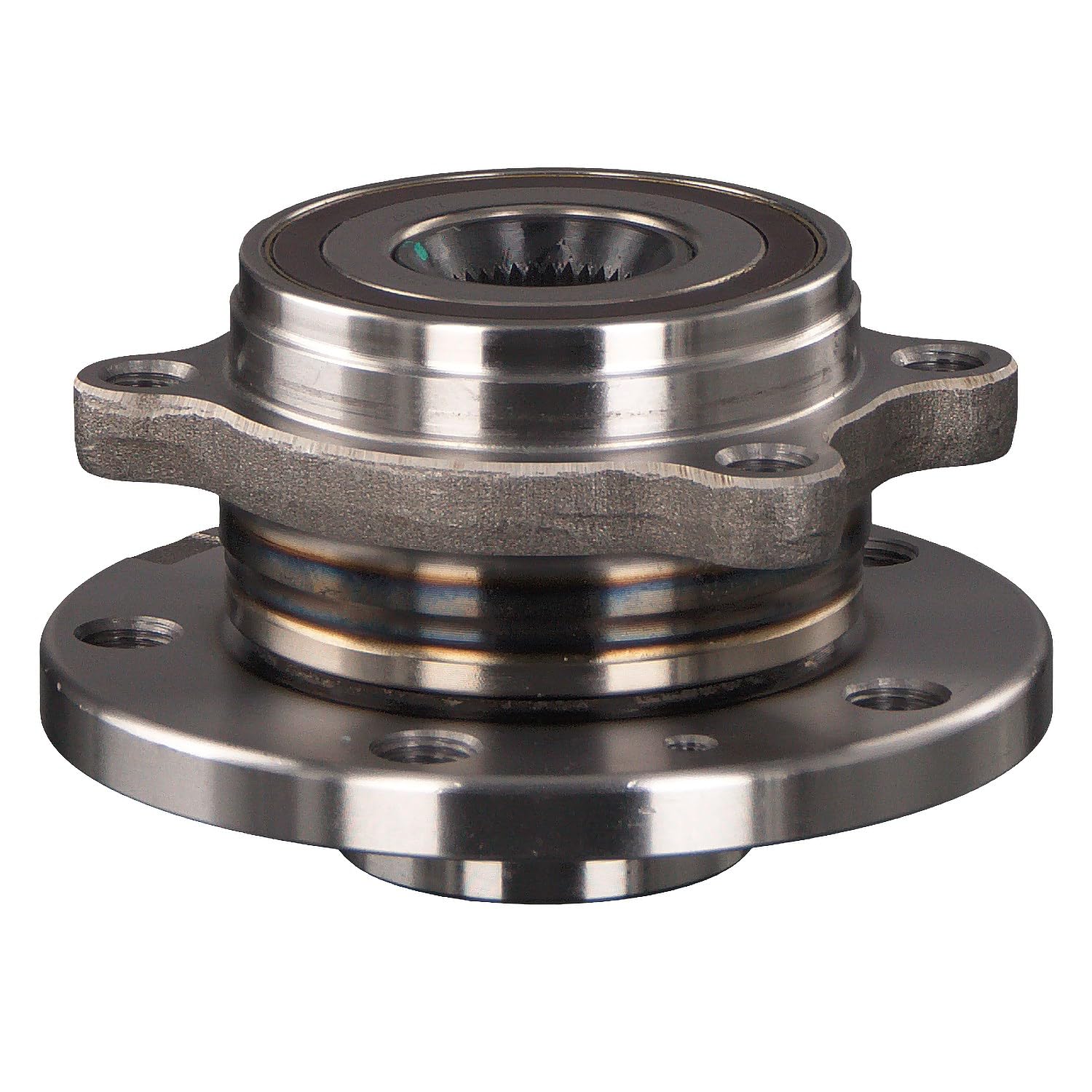 febi bilstein 26377 kit cuscinetto ruota con mozzo ruota e anello ad impulsi ABS, 1 unità | Compatibile con: AUDI A1, A3, A3 Cabriolet, A3 Sportback, Q3, TT, TT Roadster, SEAT ALHAMBRA, ALTEA, ALTEA XL, LEON