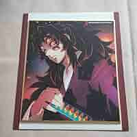 Amazon.co.jp: 鬼滅 全集中展 色紙 黒死牟 ODG : ホビー
