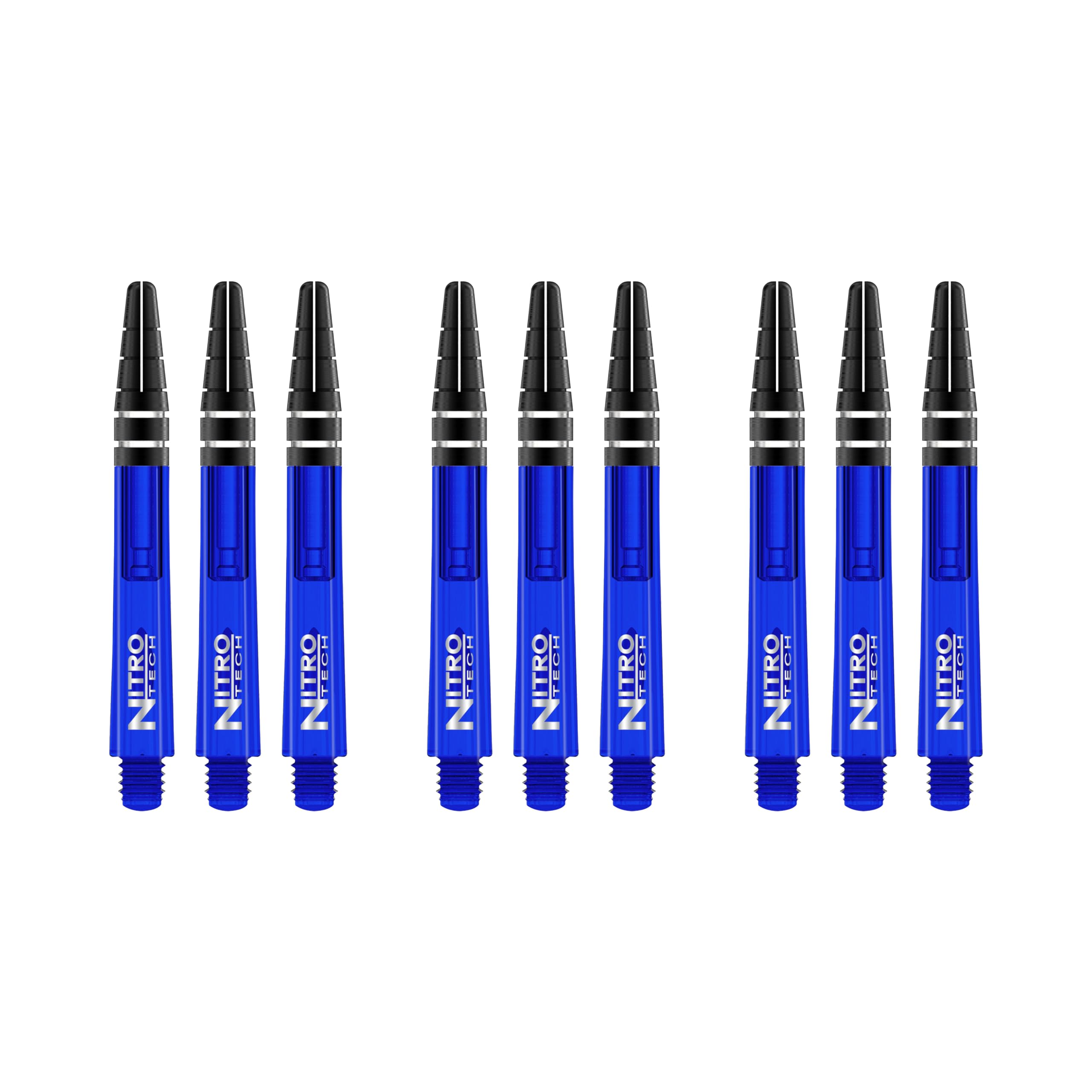RED DRAGON Nitrotech Intermediate Stems - Blue - 3 sets per pack (9 Stems in total)