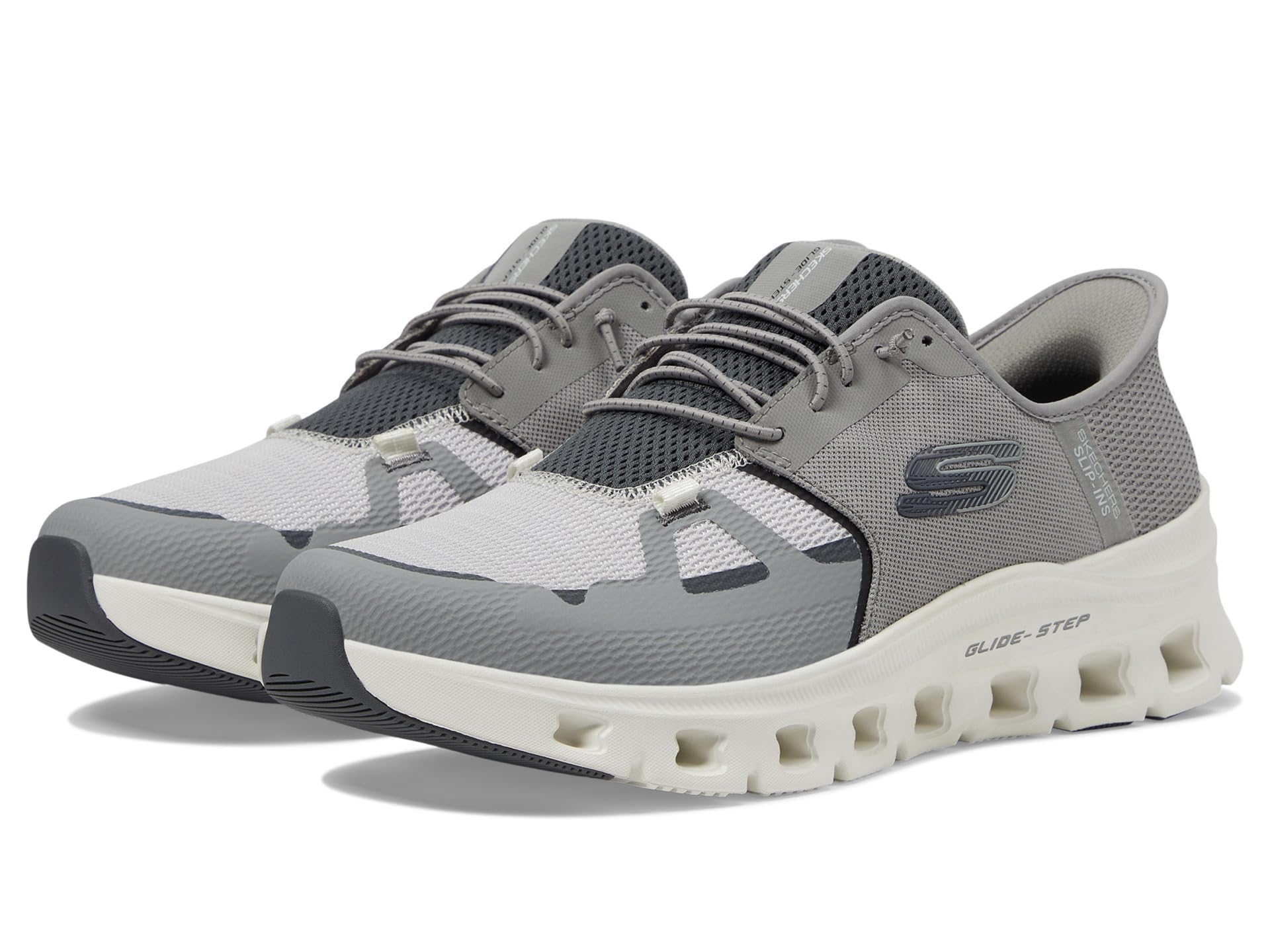 Skechers Men's Glide-Step Pro Trainers, Gray Charcoal, 5.5 UK
