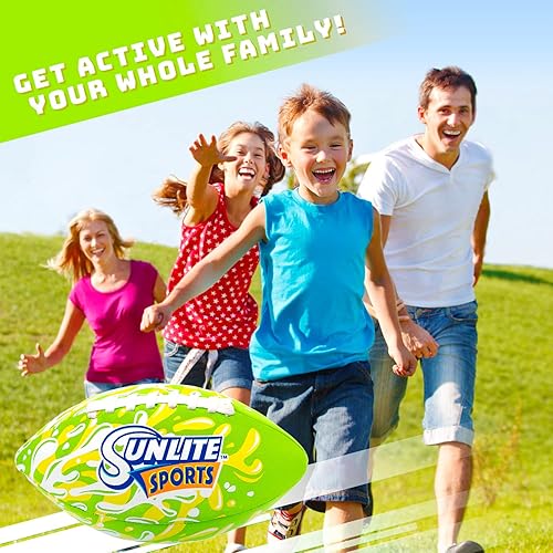 Miniatura 6 de Sunlite Sports Waterproof Football, Outdoor Play, for Pool Beach Lake Park Water Toy, for Kids Children Teens Adults, Family Fun