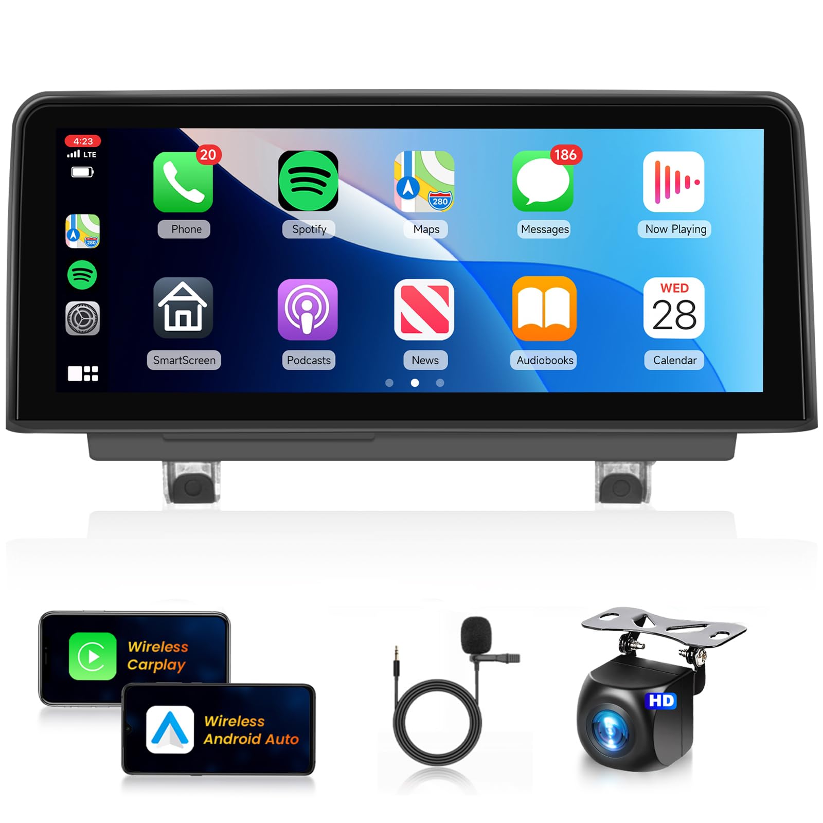 BMW F30系 Androidモニター 8Core4G32GNBT BMW F30 Android Display - 8-Core GPS Navigation Head Unit