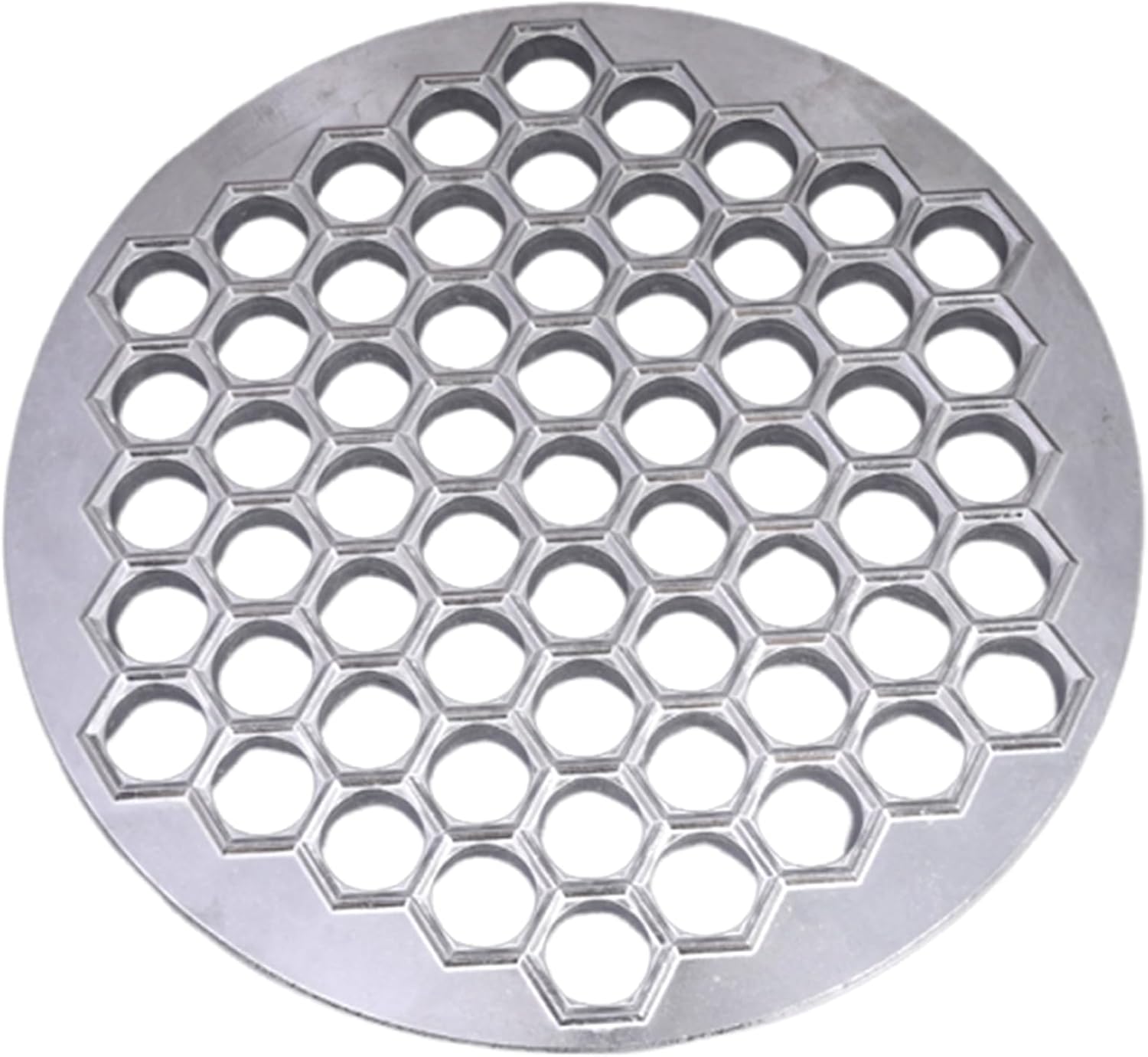 Practical Aluminum Dumpling Cutter Machine 61 Cavities Manual Ravioli Maker Portable Kitchens Tool For Efficiency