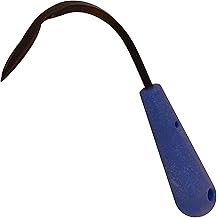 Mini Weeder &amp; Cultivator Garden Hand Tool - Forged Steel Blade - Recycled Plastic Handle - Ergonomically Designed for Digging, Edging &amp; Planting - Perfect for Small Gardening Jobs