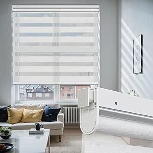 Moonice Light Blocking Skylight Blind For Ceiling, Skylight Shades Window Cordless Cellular Shades Thermal Insulation Honeycomb