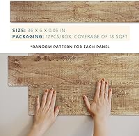 Vista 4 de Paneles de pared de decoración urbana, azulejos autoadhesivos fáciles de despegar y pegar para cocina, dormitorio, puertas, tablones