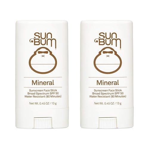 Sun Bum Sun Bum Mineral Spf 50 - Protector solar vegano y apto para arrecifes (sin octinoxatos ni oxibenzona), protector solar natural de amplio