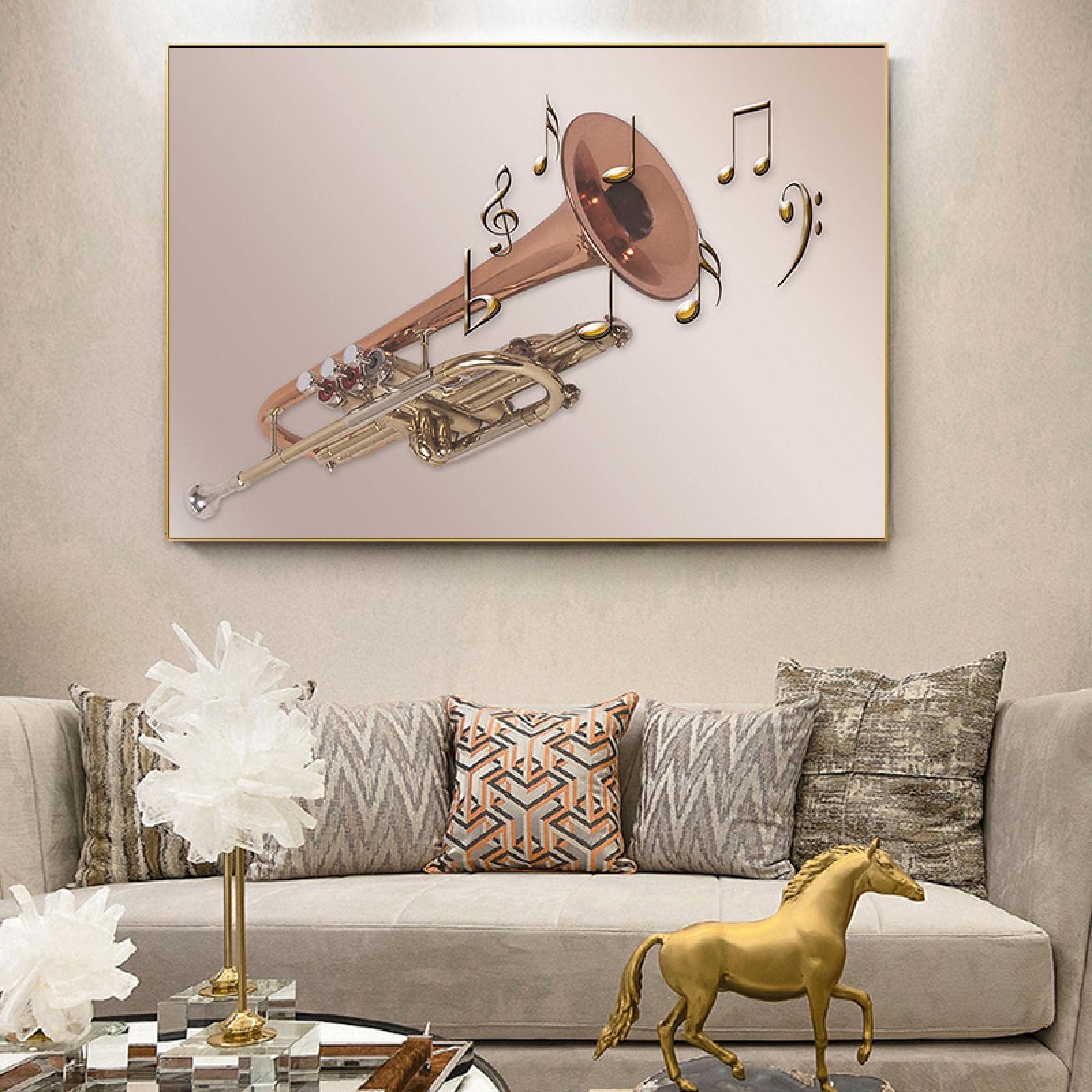 Amazon.co.jp: トランペット アート 写真 プリントとポスター