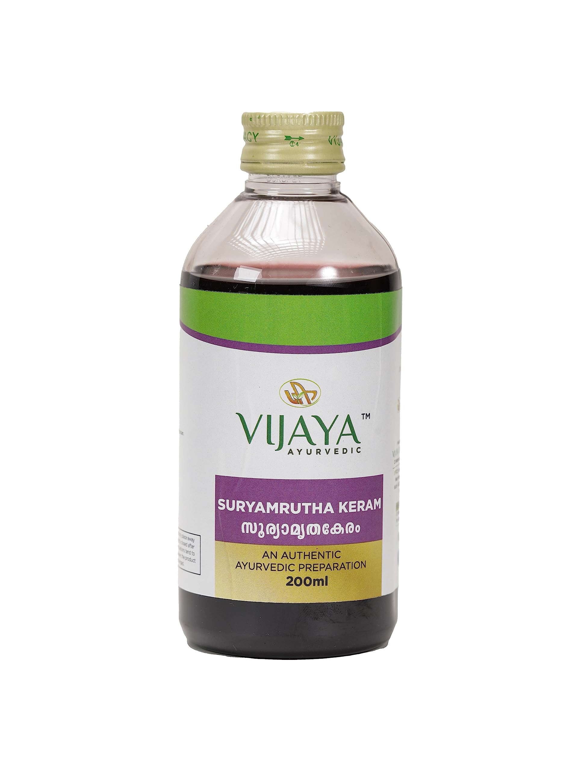 VIJAYA Mens And Womens Suryamrutha Keram Oil |200 ML