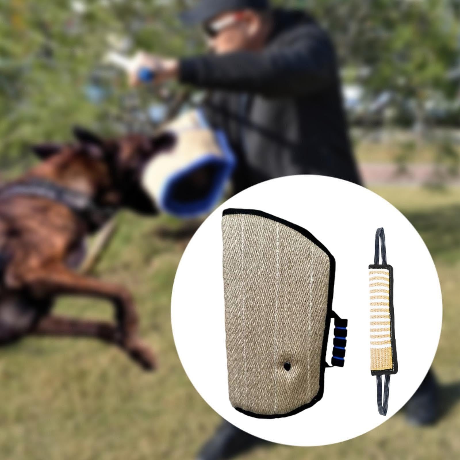 KESOTO 2X Maniche a Morso per Cani Che Addestrano Maniche a Braccio per Un Cucciolo di Cane Medio