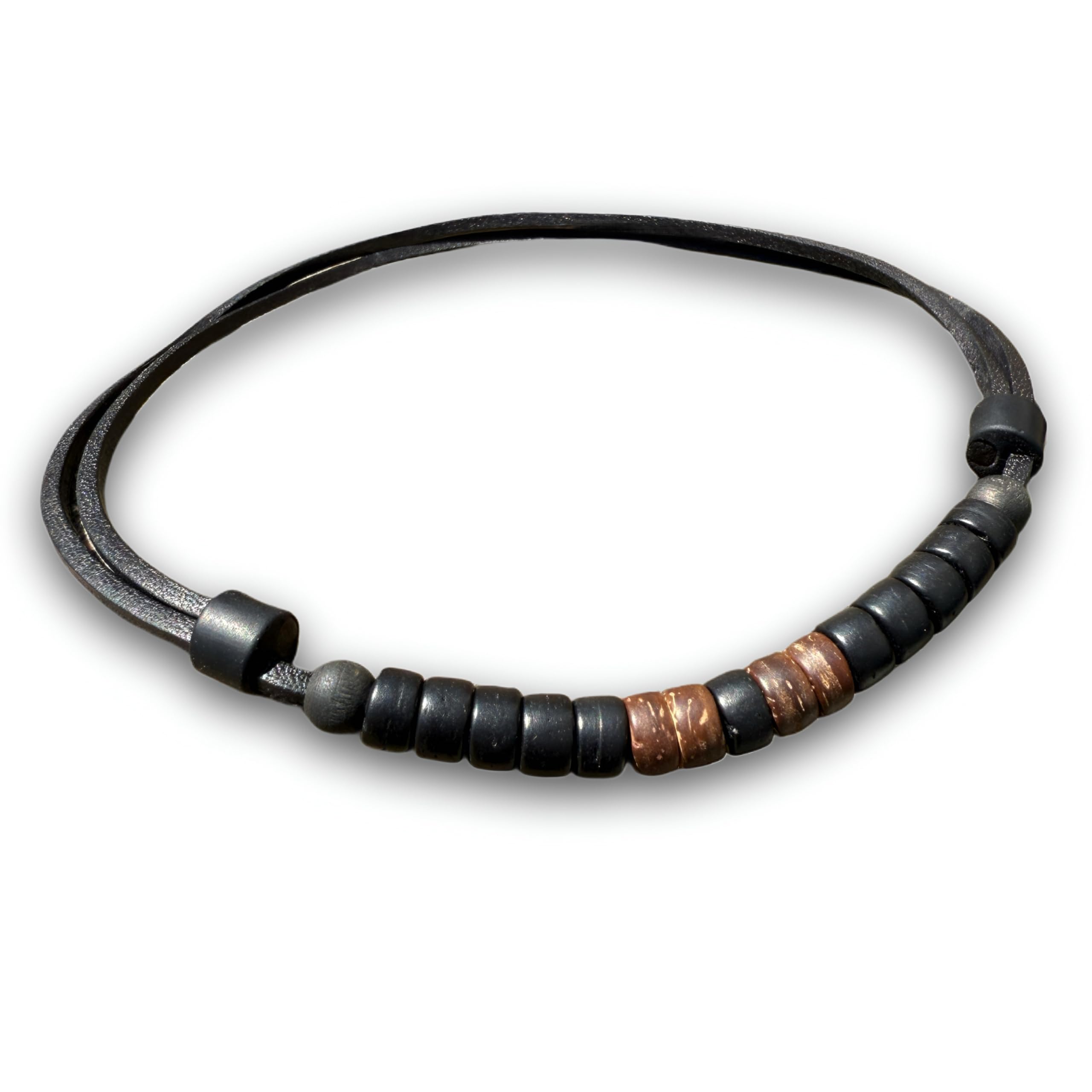 HANA LIMA Lederkette Halskette Herren Damen Surferhalskette Lederhalskette Surferkette Surfstyle