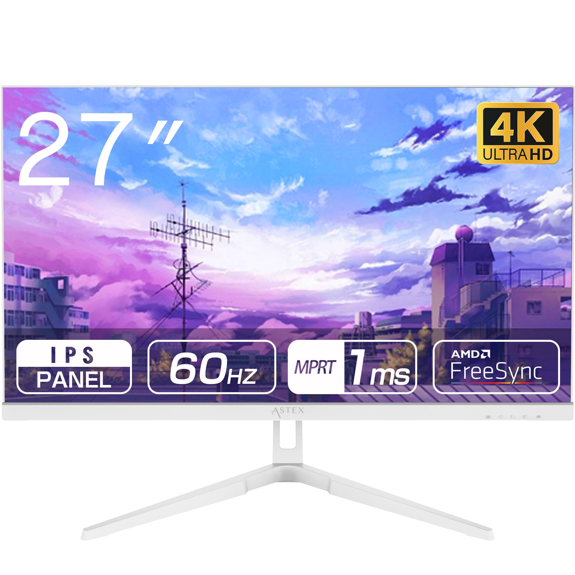 27インチ 4K液晶モニター 60Hz Amazon.co.jp: ASTEX ゲーミングモニター 27インチ 4K HDR IPS非光沢