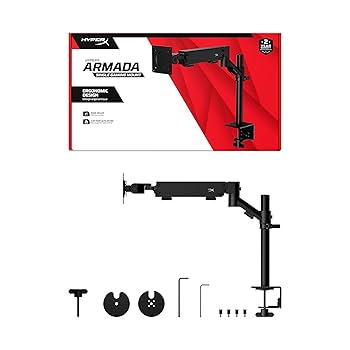 HyperX Armada Single Gaming Mnt モニターアーム Armada Single Gaming Mount | HyperX – HyperX ROW