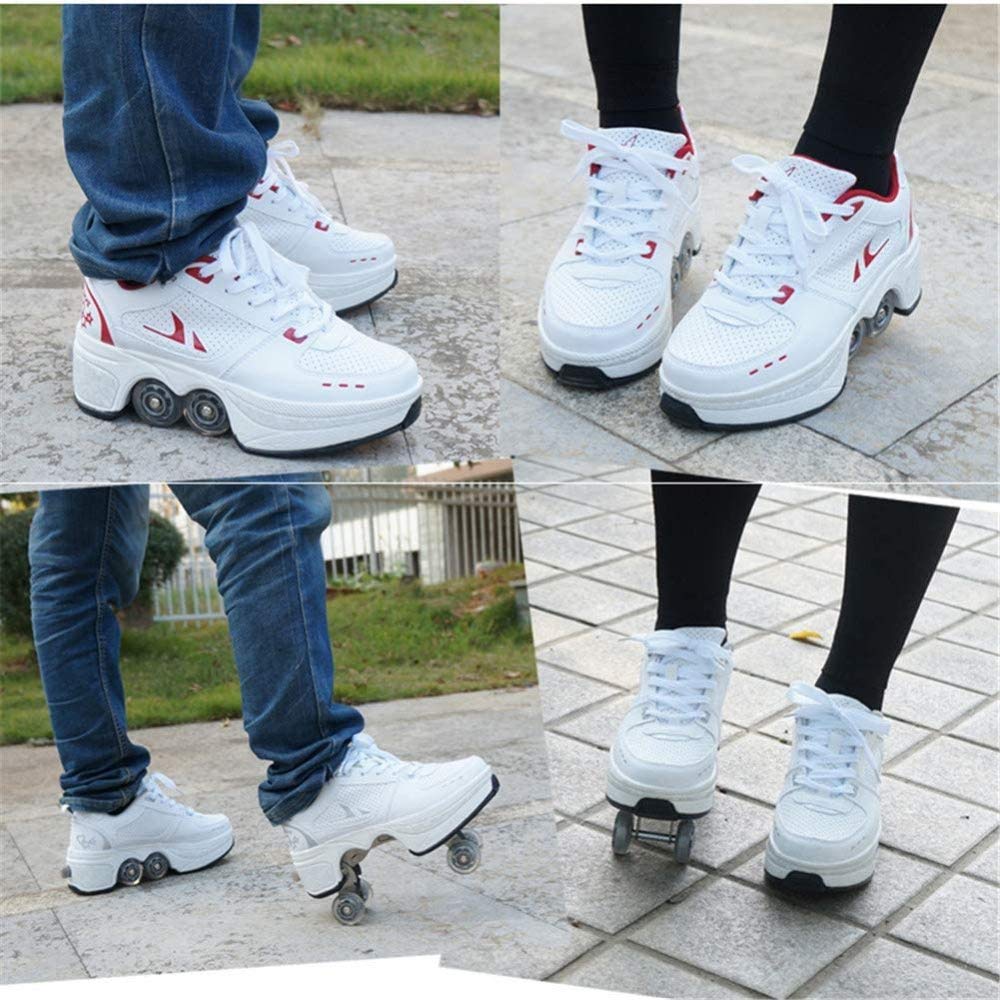Kinder Skateboard Schuhe Mit Rollen Sportschuhe Laufschuhe Sneakers Jungen Mädchen
