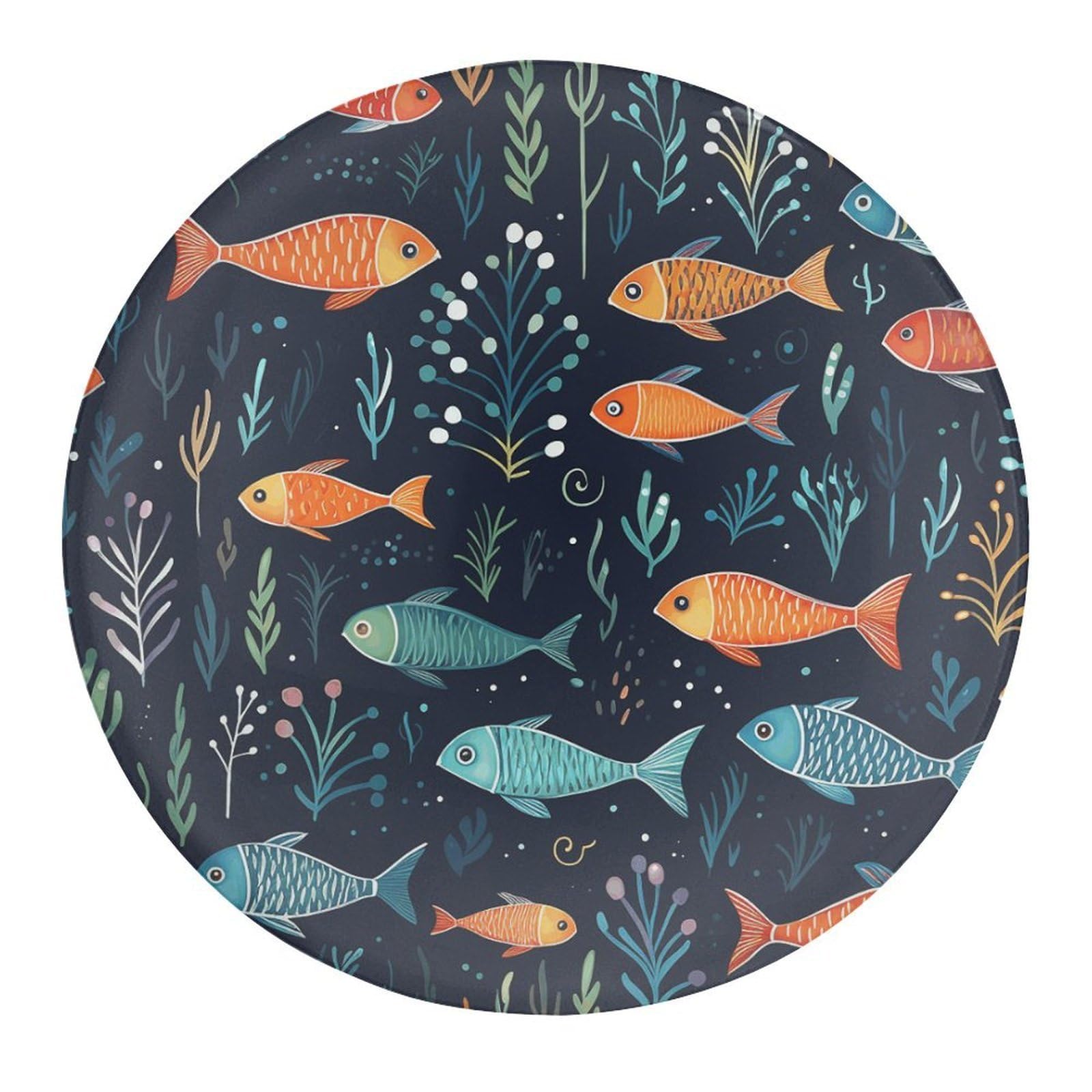 Fekiloot Style Small Fish Pattern Refrigerator Magnet Fridge Magnet1 Pcs