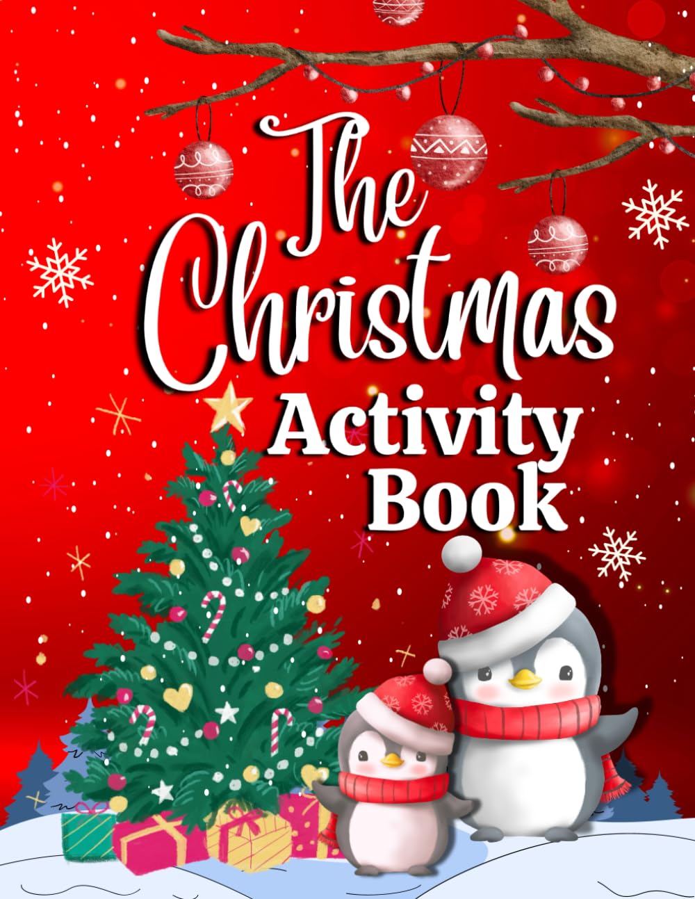The Christmas Activity Book, Word Searches, Puzzle's and Mazes for the Festive Season. A4 sized. For older children and adults.