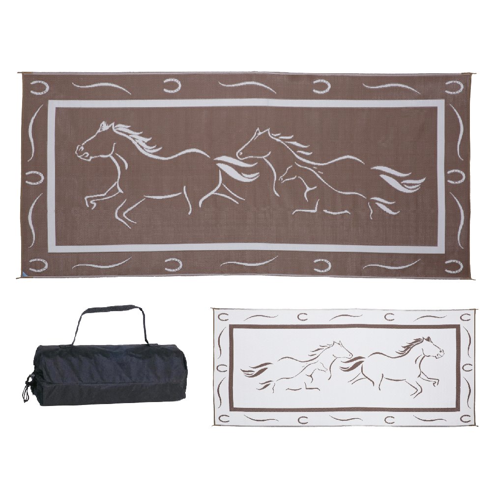 Stylish Camping Horse Mat