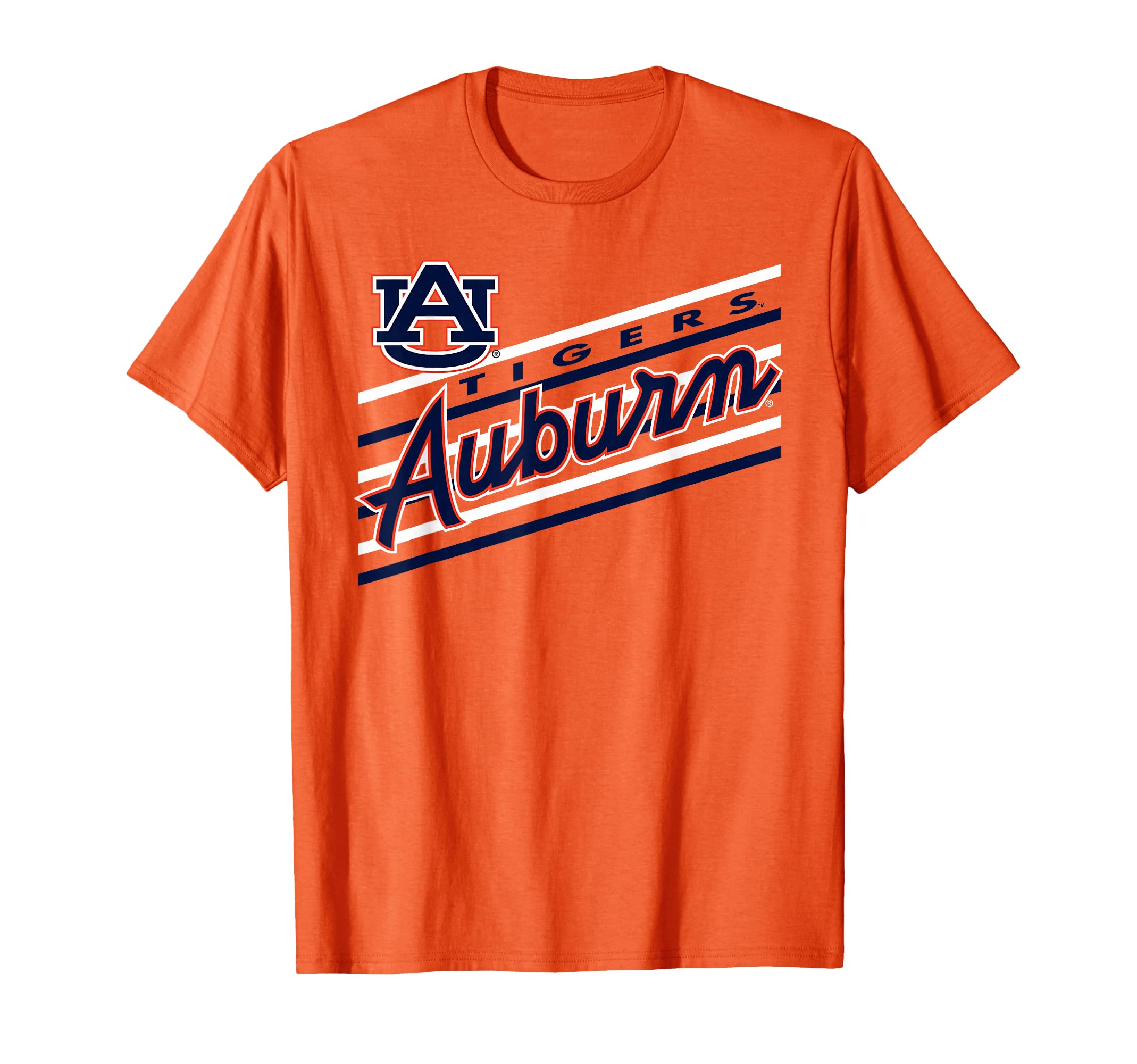 Auburn Tigers Retro Performer Orange Officially Licensed T-Shirt