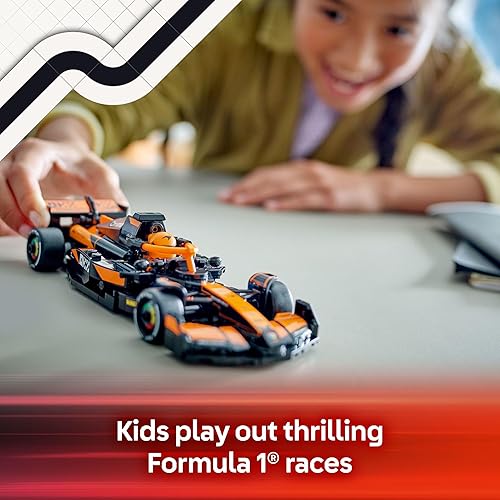 Miniatura 3 de LEGO Speed Champions McLaren F1 Team MCL38 - Juego de construcción para niños, niños y niñas, a partir de 10 años, auto de juguete para fanáticos de
