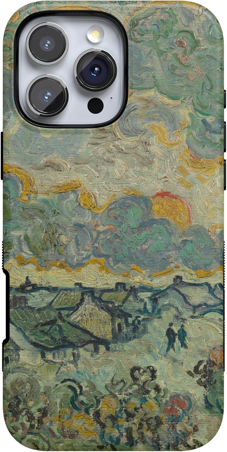 Casely iPhone 16 Pro Case | Reminiscence of Vincent | Van Gogh Museum Case | Bold Protective Case Design | Compatible with MagSafe