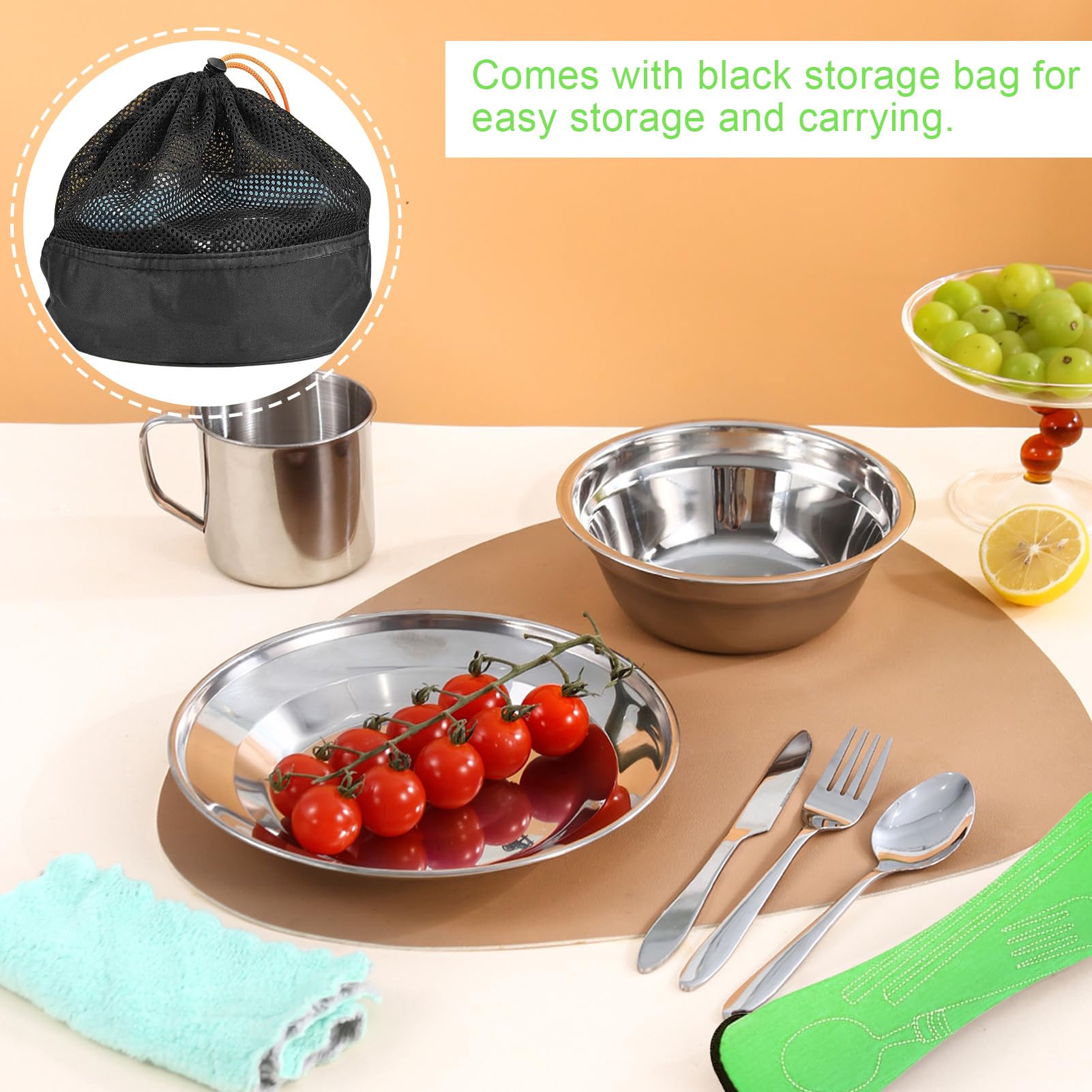 Set Da Campeggio Con Pentole, Fornello E Accessori - Leggero E Portatile - Foto 8