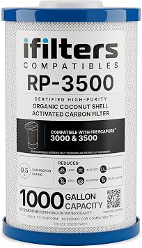 iFilters RP-3500 Fits Royal Prestige FrescaPure 3500 WF0451 Filter
