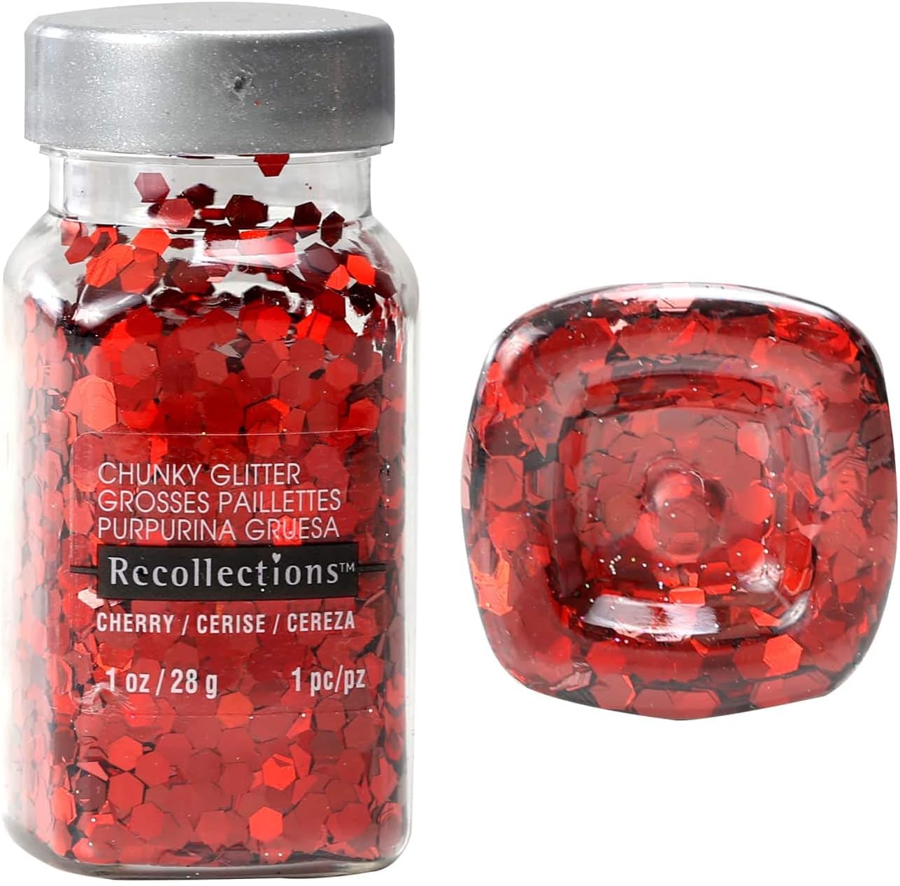 Recollections Super Chunky Glitter, 12 Pack