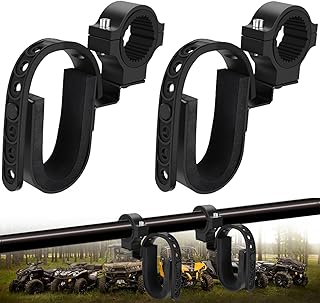 Chelhead UTV Gun Holder Fits for 1", 1.5",1.75", and 2" Roll Bar UTV Gun Rack Compatible with Polaris RZR Ranger Can AM Honda Kawasaki Snowmobile - Chelhead