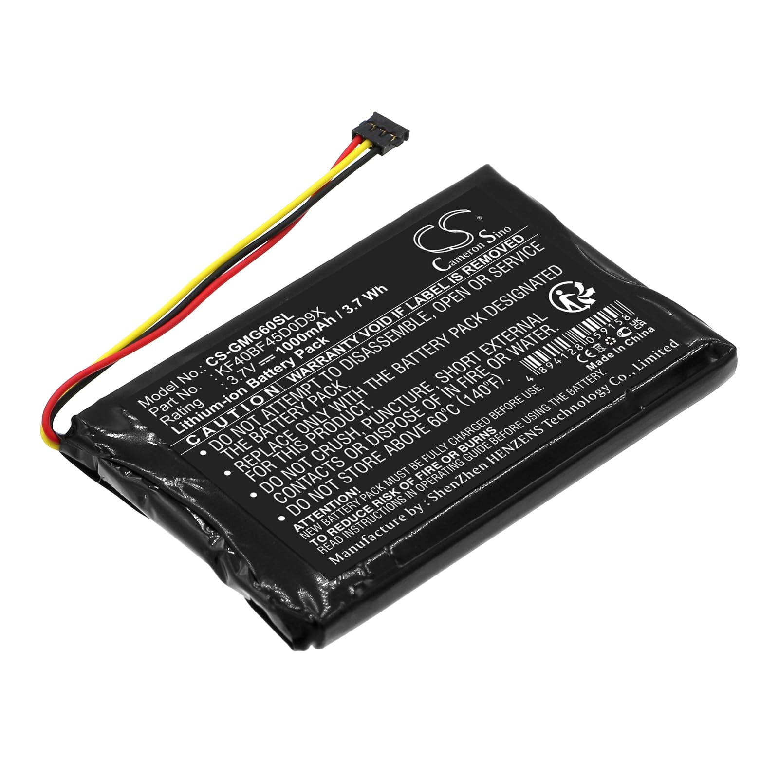 1000mAh GPS Replacement Battery,Compatible with Approach G6
