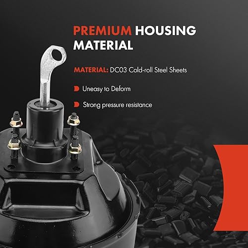 Miniatura 3 de A-Premium Potenciador de freno de vacío compatible con Ford F-100 F100, F-150 F150, F-250 F250, Bronco, 1980 1981 1982 1983, sin cilindro maestro