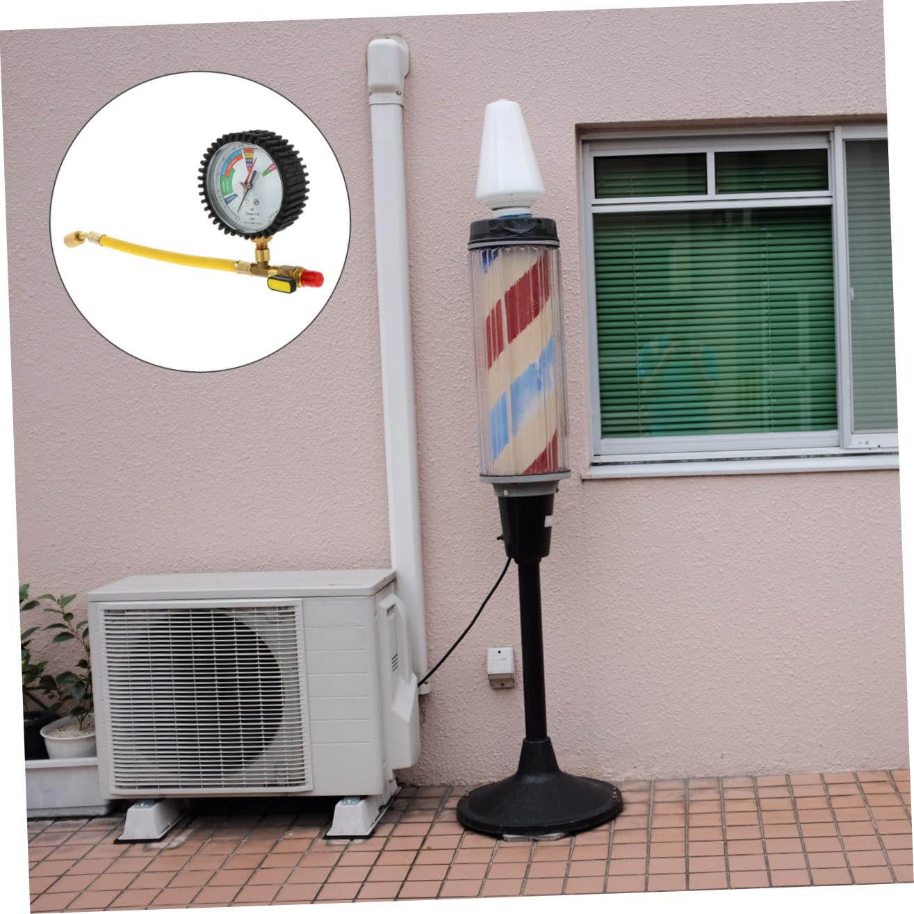 Nitrogen Pressure Test Gauge and Refrigeration Systems, Automotive Ac Leak Detection Tool, Cooling System Pressure Tester