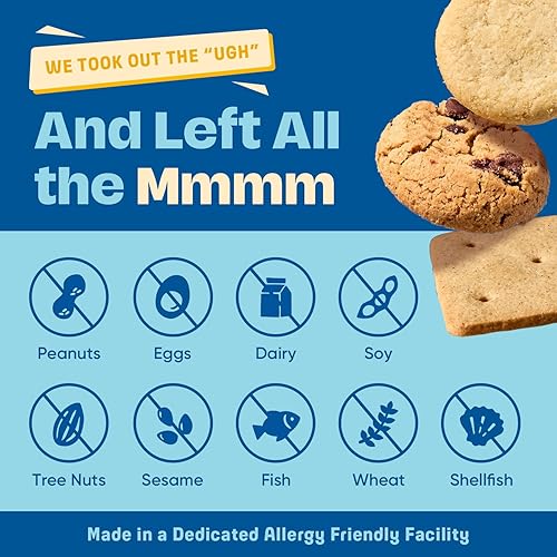 Miniatura 58 de Partake - Paquete variado de galletas de chispas de chocolate horneadas crujientes y suaves sin gluten, veganas, sin los 9 alérgenos principales