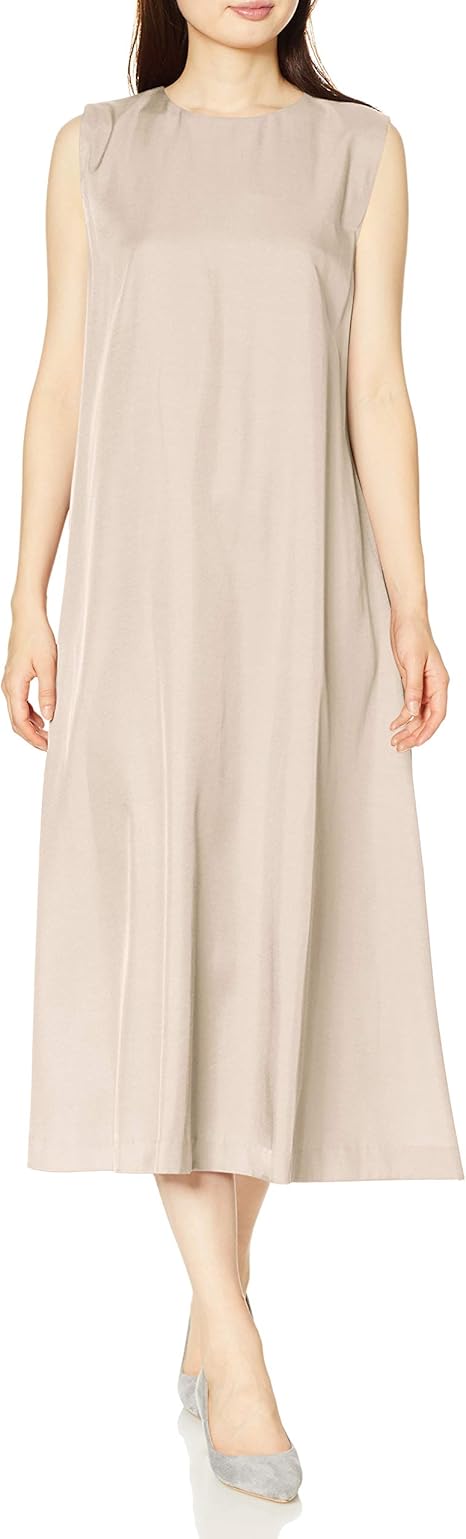 Amazon Co Jp ラグナムーン ワンピース 2way Aﾗｲﾝｸﾞﾛｰﾜﾝﾋﾟｰｽ レディース ベージュ 日本 M 日本サイズm相当 服 ファッション小物